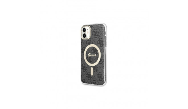 Guess GUHMN61H4STK iPhone 11 6.1" black/black hardcase 4G MagSafe