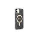 Guess GUHMN61H4STK iPhone 11 6.1" black/black hardcase 4G MagSafe Guess GUHMN61H4STK iPhone 11 6.1" black/black hardcase 4G MagSafe