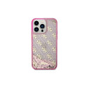 Guess GUHCP14XLC4PSGP iPhone 14 Pro Max 6.7" pink/pink hardcase Liquid Glitter 4G Transculent Guess GUHCP14XLC4PSGP iPhone 14 Pro Max 6.7" pink/pink hardcase Liquid Glitter 4G Transculent