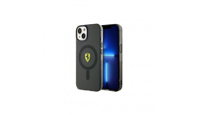 Ferrari FEHMP14MURKK iPhone 14 Plus 6.7" black/black hardcase Translucent Magsafe