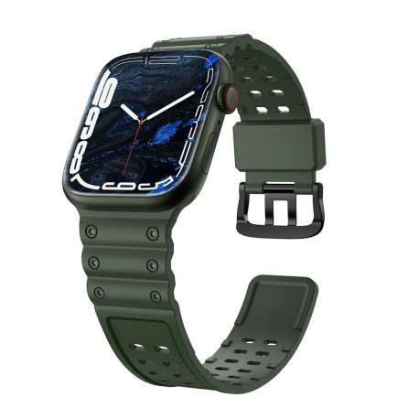 Strap Triple Protection for Apple Watch 38 / 40 / 41 mm band bracelet - green
