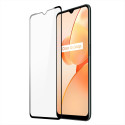 Dux Ducis 9D Tempered Glass 9H Durable Full Screen Tempered Glass with Realme C31 frame black (case 