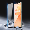 Dux Ducis 9D Tempered Glass 9H Durable Full Screen Tempered Glass with Realme C31 frame black (case 