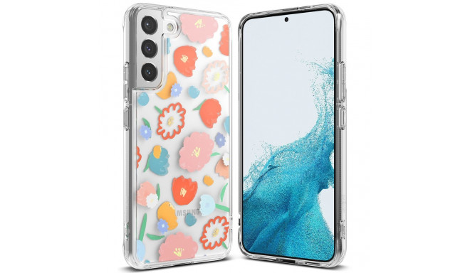 Ringke Fusion Design Armored Case Cover with Gel Frame for Samsung Galaxy S22 + (S22 Plus) transpare