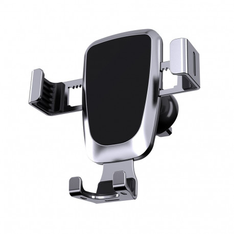 Gravity smartphone car holder for air vent silver (YC08)