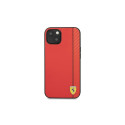 Ferrari FESAXHCP13SRE iPhone 13 mini 5.4" red/red hardcase On Track Carbon Stripe