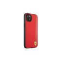 Ferrari FESAXHCP13SRE iPhone 13 mini 5.4" red/red hardcase On Track Carbon Stripe