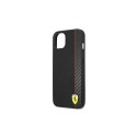 Ferrari FESAXHCP13SBK iPhone 13 mini 5.4" black/black hardcase On Track Carbon Stripe