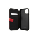 Ferrari FESAXFLBKP13SRE iPhone 13 mini 5.4" red/red book On Track Carbon Stripe