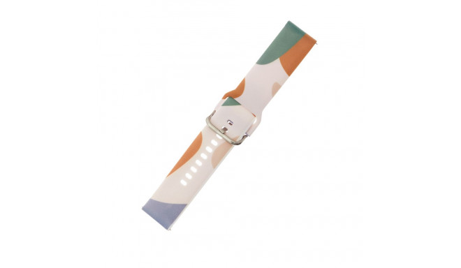 Strap Moro for Samsung Galaxy Watch 45 / 46 / 47 mm silicone bracelet watch band - pattern 11