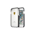 Ferrari Hardcase FEGLHCP7BK iPhone 7/8 SE 2020 / SE 2022 Shockproof transparent black