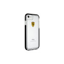 Ferrari Hardcase FEGLHCP7BK iPhone 7/8 SE 2020 / SE 2022 Shockproof transparent black