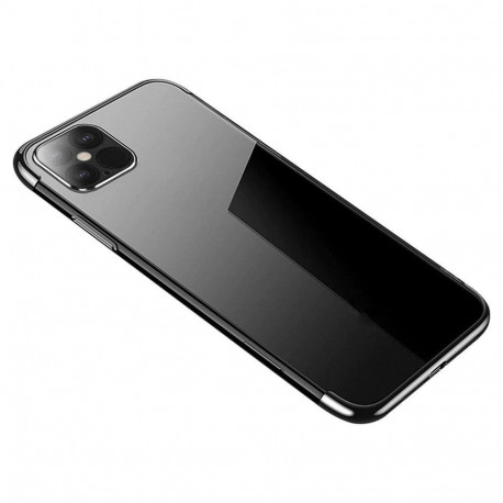 Hurtel case Clear Color Samsung Galaxy S21 Ultra 5G, black