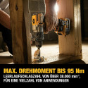 Screwdriver Dewalt DCD996P2 90 W