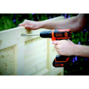 Screwdriver Black & Decker BDCDD12KB-QW 10,8 V