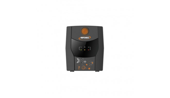 Infosec INF_661147 Backup Power Supply UPS X1+ 1300 IEC, 1300VA, 720W, 6× C13