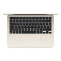Apple MacBook Air 13-inch : M4 chip with 10-core CPU and 8-core GPU, 16GB, 256GB SSD - Starlight