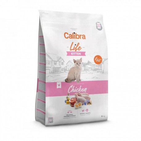 CALIBRA Cat Life Kitten kana kuiv kassitoit 6kg