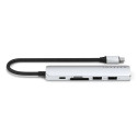 Satechi ST-P6SS liidesehub USB Type-C 10000 Mbit/s hõbedane