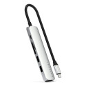 Satechi ST-P6SS liidesehub USB Type-C 10000 Mbit/s hõbedane