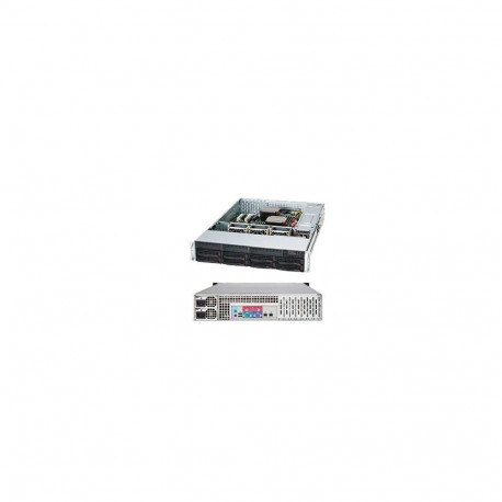 Supermicro 825TQC-R802LPB Rack Black 800 W
