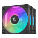 DeepCool FD12 ARGB-3 in 1 arvutikorpuse ventilaator 12 cm must, valge 3 tk