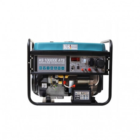 Könner & Söhnen KS 10000E ATS engine-generator 7500 W 25 L Petrol Black, Teal