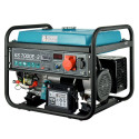 Könner & Söhnen KS 7000E-3 bensiinmootor-generaator 5000 W 25 L must, sinakasroheline