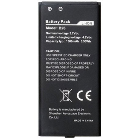 Caseroxx battery Cat B26 1500mAh