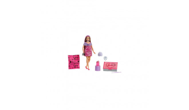 Barbie Party Unboxed Glam Party Series Pink Sparkle Doll &amp; Accessories with 10 Surprises