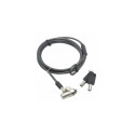 DICOTA D31540 cable lock Black 2 m