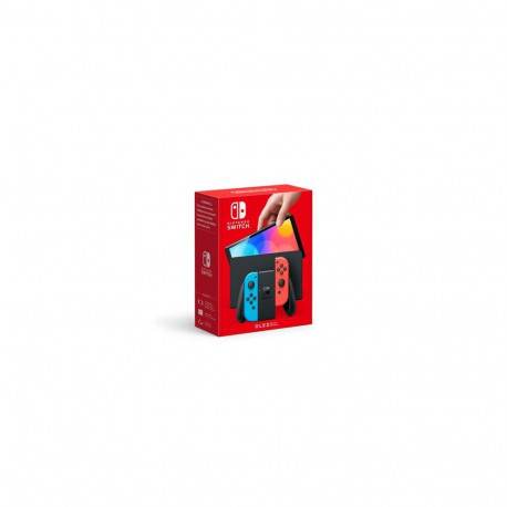 Nintendo Switch (OLED Model) Neon Blue/Neon Red