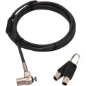 "Dicota Security Cable T-Lock Ultra Slim V2, keyed,3x7mm slot" "Dicota Security Cable T-Lock Ultra Slim V2, keyed,3x7mm slot"