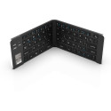 "INCA Tastatur + Maus IBK-579BT BT 3.0 Mini-Größe, faltbar, 5-10m silver"