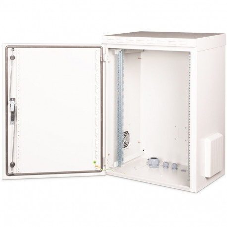 Digitus 19" 16U väli-seinakapp IP55 891x600x450 mm hall (RAL 7035)