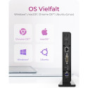 "ICY BOX IB-DK2241AC USB 3.0 11-in-1 DockingStation"