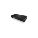 "ICY BOX IB-DK2241AC USB 3.0 11-in-1 DockingStation"