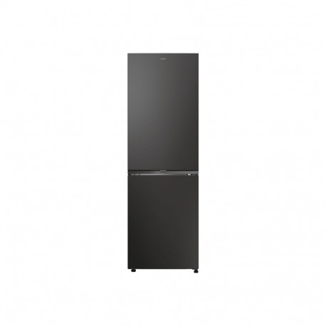 Candy ECN2CQTEB186 Refrigerator, E, Freestanding, Combi, Height 185cm, Fridge net 235 L, Freezer net