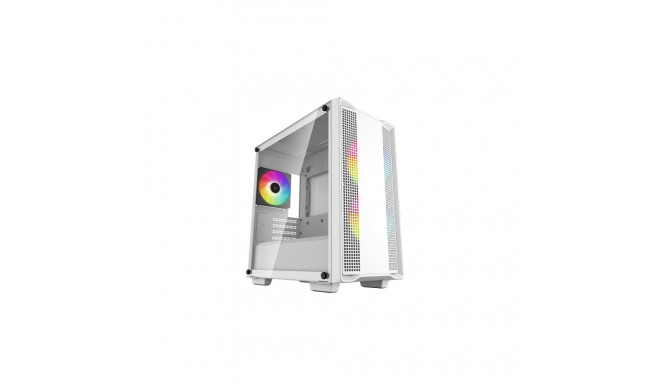 Deepcool ARGB arvutikorpus CC360 Mini-ITX / Micro-ATX ATX PS2 (maximum length: 160mm), valge