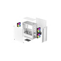 Deepcool | ARGB Micro-ATX CASE | CC360 | White | Mini-ITX / Micro-ATX | Power supply included No | A