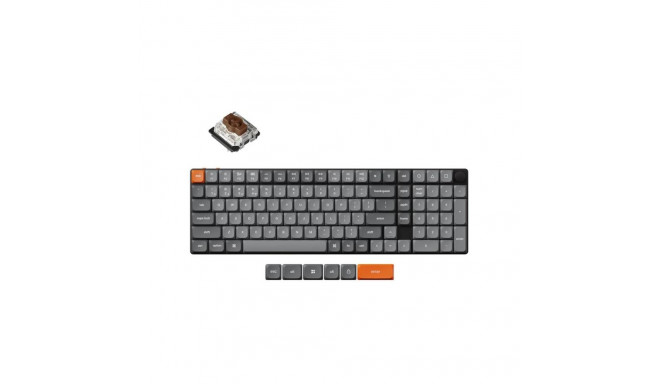 KEYBOARD WRL K17 MAX RGB/BLACK K17M-H3 KEYCHRON