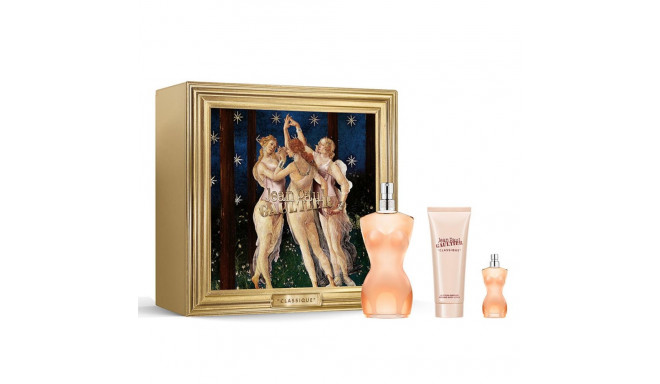JEAN PAUL GAULTIER CLASSIQUE EAU DE TOILETTE 100ML VAPORIZADOR + LOCION CORPORAL PERFUMADA 75ML + MI