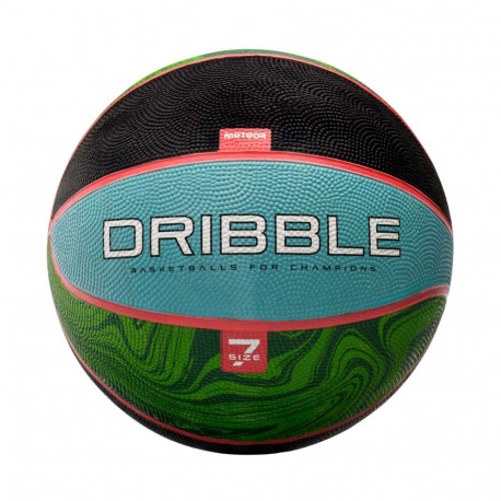 Meteor korvpall Dribble 07093 7, sinine-roheline-must