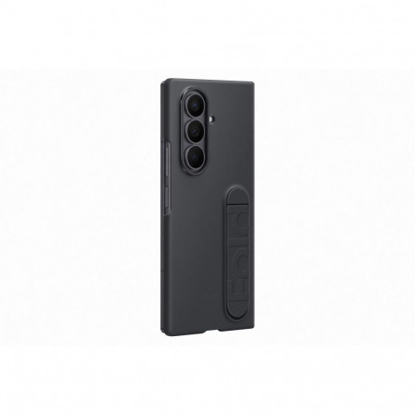 Samsung Galaxy Fold7 Silicone Case with Stand Black