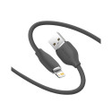Baseus Jelly  cable USB to Lightning, 2,4A, 1,2m (black)