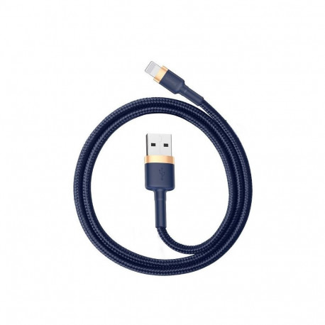 Baseus Cafule Lightning cable 1.5A 2m (Gold+Dark blue)