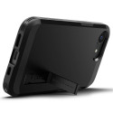 Spigen Spigen Tough Armor Case with MagSafe for iPhone 16e with Stand - Black