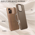 Wozinsky Wozinsky Carbon Fiber Case with MagSafe for Samsung Galaxy S25 Ultra - Brown