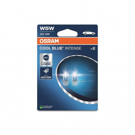 Autopirn W5W 5W 12V 2V, erksinine