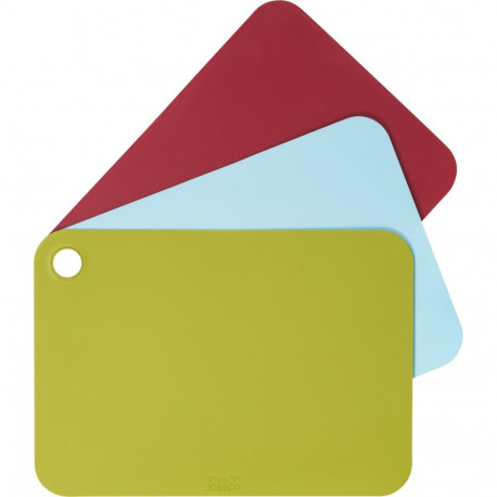 Joseph Joseph Pop 3-osaline mitmevärviline lõikemattide komplekt